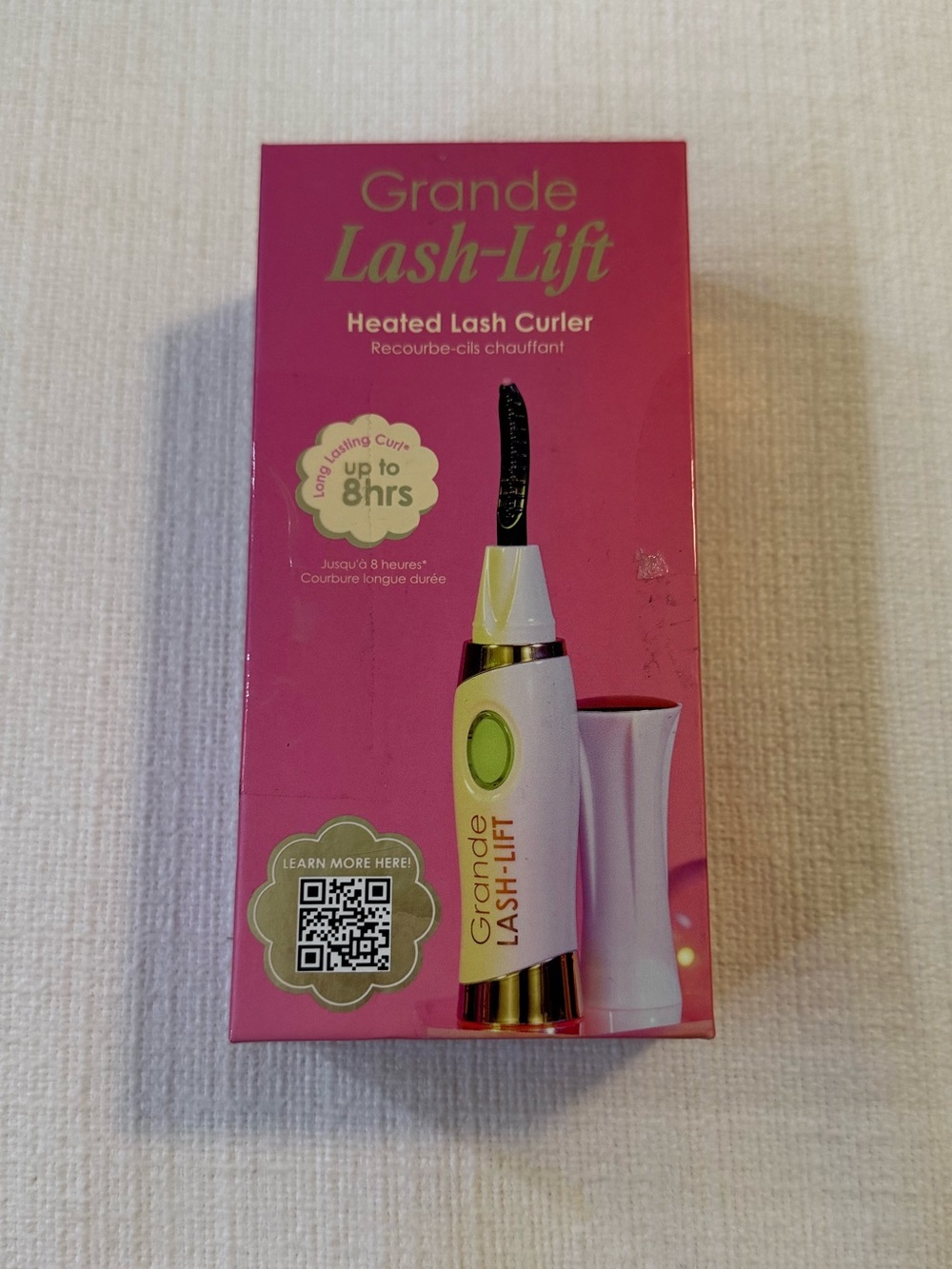 Grane Lash-Lift Heated Lash Curler - Pink/White